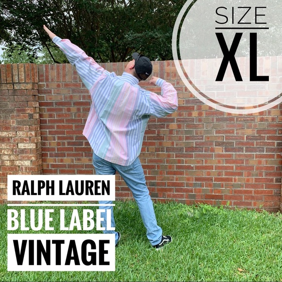 Ralph Lauren Other - ⭐️Ralph Lauren Blue label vintage button down